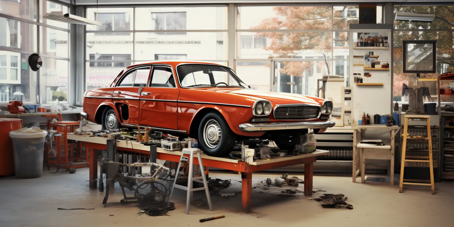 Warsztat samochodowy jaki budynek?