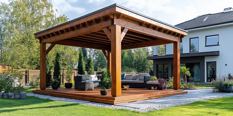 Jaka odległość altany od granicy działki?