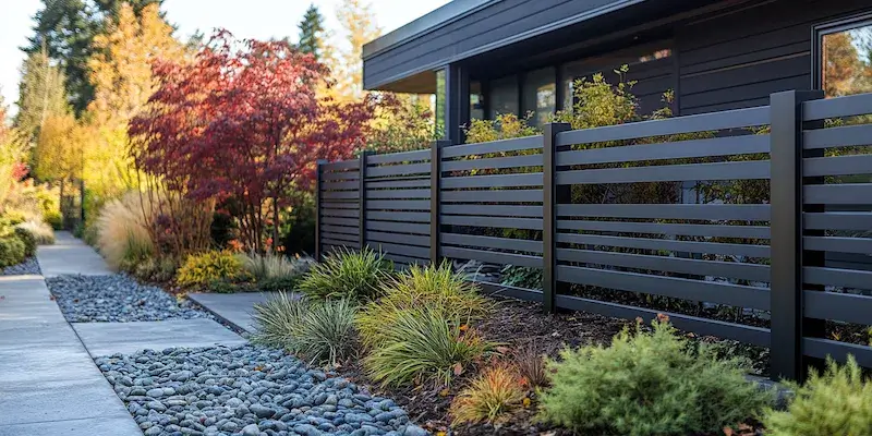 Aluminium Zaun Polen