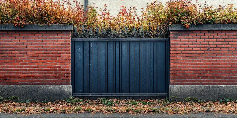 Metallzaun aus Polen